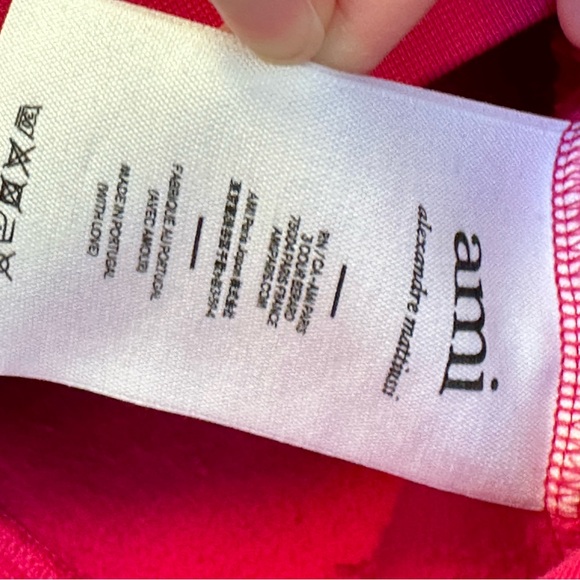 AMI Paris pink hoodie, size M, in great condition - Picture 8 of 14
